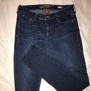 Arizona Women’s Super Skinny Long Mid-Rise Jean